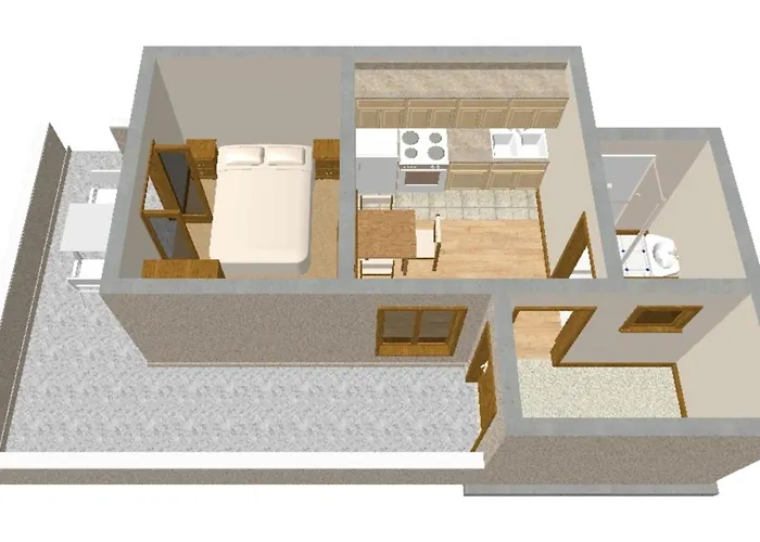 Apartmán By The Sea Mandre, Pag - 205