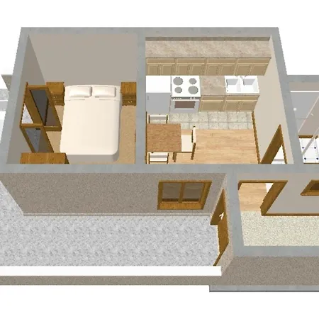 Lägenhet By The Sea Mandre, Pag - 205